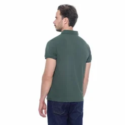 Harcour - Polo manches courtes homme Pami kaki