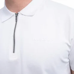 Harcour - Polo technique homme Pavo blanc
