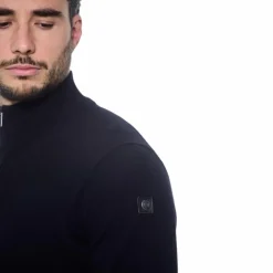 Harcour - Pull manches longues homme Parmo noir