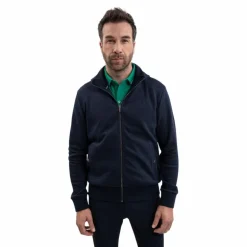 Harcour - Pull manches longues homme Simon marine