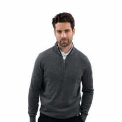Harcour - Pull manches longues homme Parmo ardoise