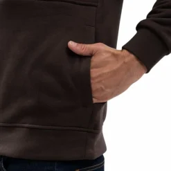 Harcour - Sweat manches longues homme Swabo cacao