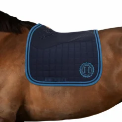 Harcour - Tapis de dressage Sara marine