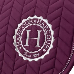 Harcour - Tapis de selle Alaska figue