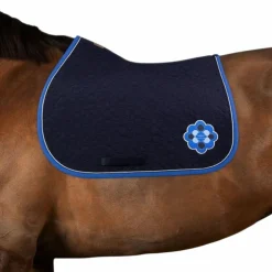Harcour - Tapis de selle Charles marine Harcour x Versailles