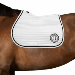 Harcour - Tapis de selle Karembar blanc