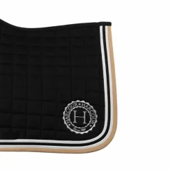Harcour - Tapis de selle Soft noir