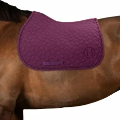 Harcour - Tapis de selle Saphir figue