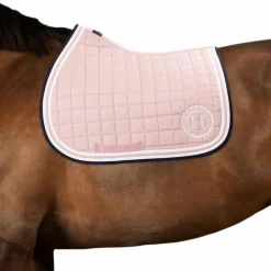 Harcour - Tapis de selle Soft pivoine