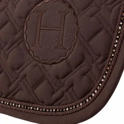 Harcour - Tapis de selle Saphir cacao