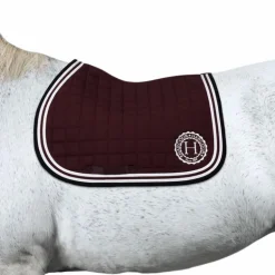 Harcour - Tapis de selle Soft aubergine