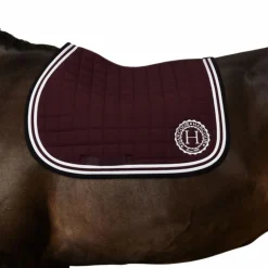 Harcour - Tapis de selle Soft aubergine