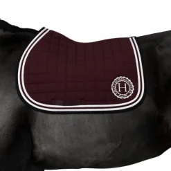 Harcour - Tapis de selle Soft aubergine