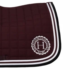 Harcour - Tapis de selle Soft aubergine