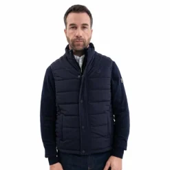 Harcour - Veste sans manches homme Boston marine