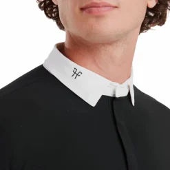 Horse Pilot - Chemise de concours manches courtes homme Aerolight noir