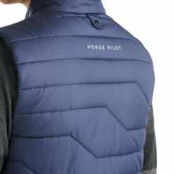 Horse Pilot - Doudoune sans manches homme E-Kelvin marine (sans batterie)