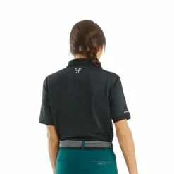 Horse Pilot - Polos manches courtes unisex Atlas noir