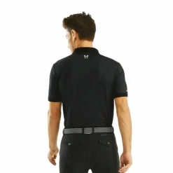 Horse Pilot - Polos manches courtes unisex Atlas noir