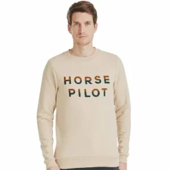 Horse Pilot - Pull homme Team sand