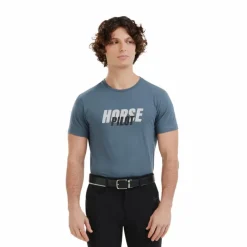 Horse Pilot - T-shirt manches courtes homme Team vintage indigo