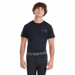 Horse Pilot - T-shirt manches courtes homme Merinos dark night