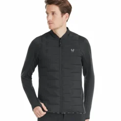 Horse Pilot - Veste à manches longues matelassée homme Storm noir