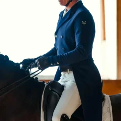 Horse Pilot - Veste de concours de dressage homme Long frac marine