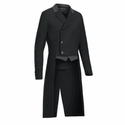 Horse Pilot - Veste de concours de dressage homme Long frac noir