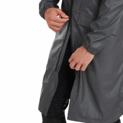 Horse Pilot - Veste de pluie homme Long Raintech iron