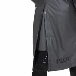 Horse Pilot - Veste de pluie homme Long Raintech iron