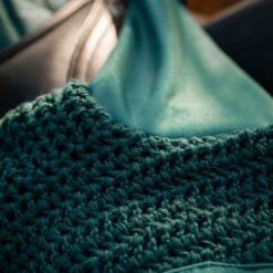 Horseware - Bonnet pour chevaux Ear Net dynasty green