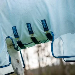 Horseware - Chemise anti-mouches Amigo Bug Buster azure blue/ marine/ bleu éléctrique