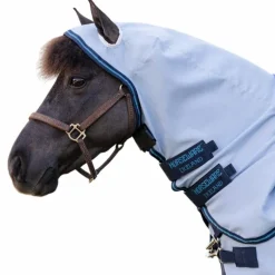 Horseware - Chemise anti-mouches Amigo Ripstop  Petite Hoody azure blue/ marine/ bleu électrique