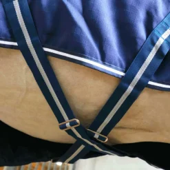 Horseware - Chemise de box Rambo marine/ blanc 0g