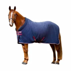 Horseware - Chemise polaire Cosy Cooler à Reliefs marine