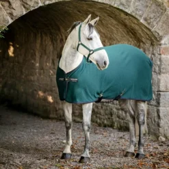 Horseware - Chemise séchante Amigo Jersey dynasty green/ marine/ argent