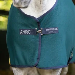 Horseware - Chemise séchante Amigo Jersey dynasty green/ marine/ argent