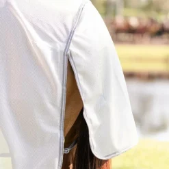 Horseware - Couverture anti-mouches Amigo Bug Rug silver/ titanium grey/ argent