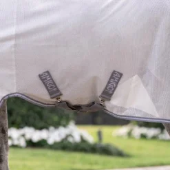 Horseware - Couverture anti-mouches Amigo Bug Rug Plus Pony argent/ titanium grey/ argent