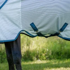 Horseware - Couverture anti-mouches Amigo Bug Rug Plus XL azure blue/ marine/ bleu électrique