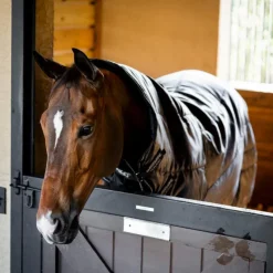 Horseware - Couverture de box Amigo Ripstop Insulator Plus Stable noir/ argent 200g