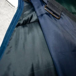 Horseware - Couverture de box Amigo Ripstop Insulator dynasty green/ marine/ argent 100g