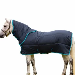 Horseware - Couverture de box poney Amigo Insulator Plus marine/ bleu électrique 200g