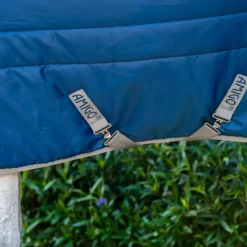 Horseware - Couverture de box Amigo Ripstop Insulator Stable marine/ titanium grey 200g