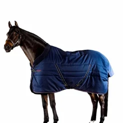 Horseware - Couverture de box Rambo Cosy Stable bordeaux/ marine 100g