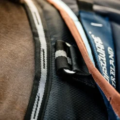 Horseware - Couverture de box Easy-Layer Stable noir et silver 100g