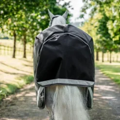 Horseware - Couverture d'extérieur Rambo Turnout noir/ thunderstorm gris/ argent 50g