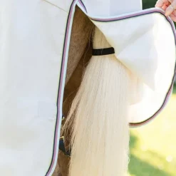 Horseware - Couverture d'extérieur Amigo Ripstop Pony argent/ lime/ marine/ rose/ bleu