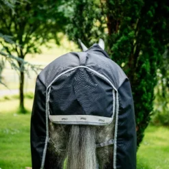 Horseware - Couverture d'extérieur Amigo Bravo 12 XL Original noir/ titanium grey/ argent 0g